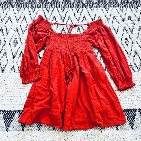 free people babydoll dress FREE PEOPLE Floral ENDLESS AFTERNOON PuffSleeve Babydoll Dress main image 1